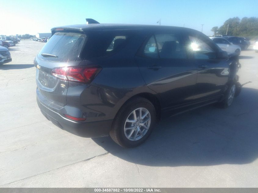 2022 CHEVROLET EQUINOX LS VIN: 3GNAXHEV5NS207025