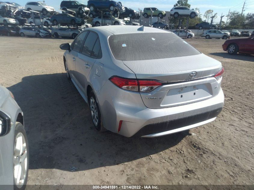 2022 TOYOTA COROLLA LE VIN: JTDEPMAE5NJ211621