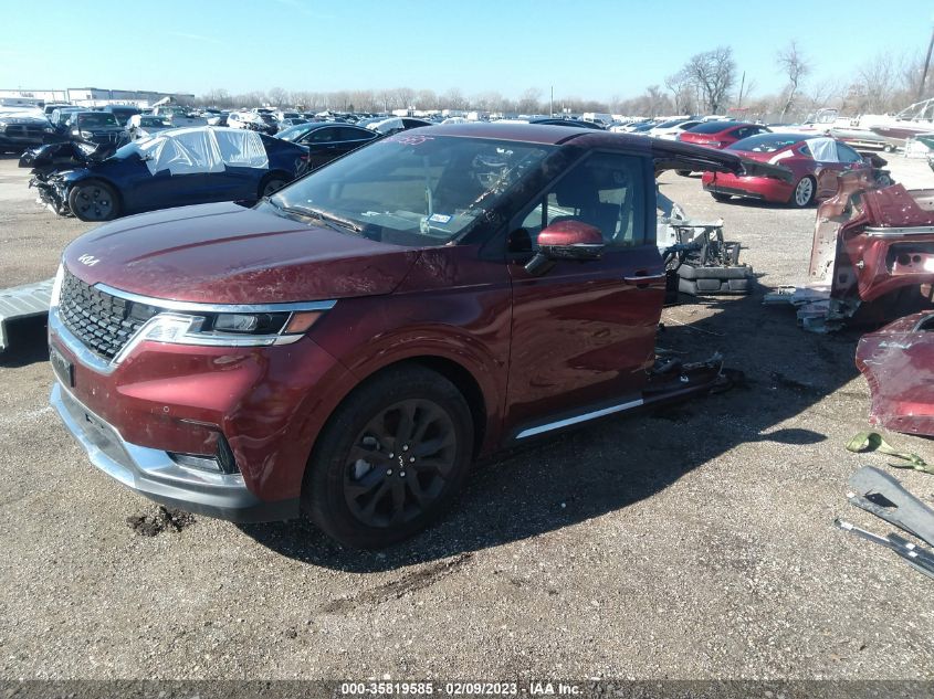 2022 KIA CARNIVAL SX VIN: KNDNE5H30N6127435