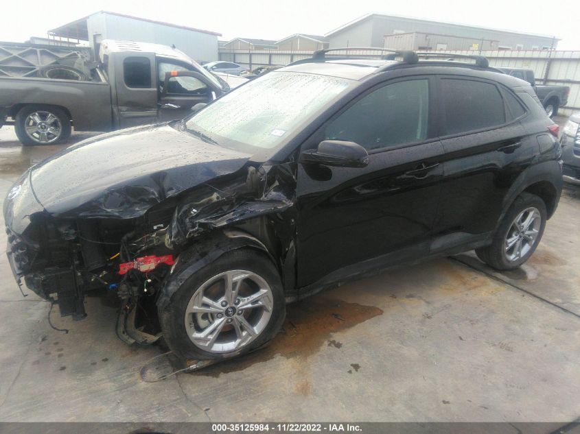 2022 HYUNDAI KONA SEL VIN: KM8K3CABXNU809549
