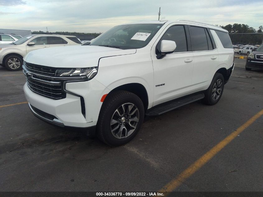 2021 CHEVROLET TAHOE LT VIN: 1GNSCNKD5MR467744