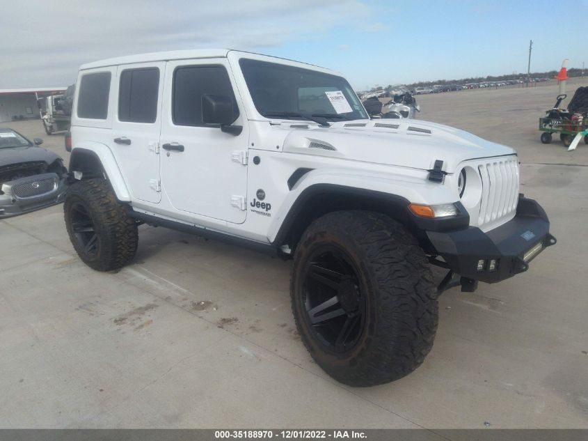 2022 JEEP WRANGLER UNLIMITED SPORT S VIN: 1C4HJXDM0NW115711