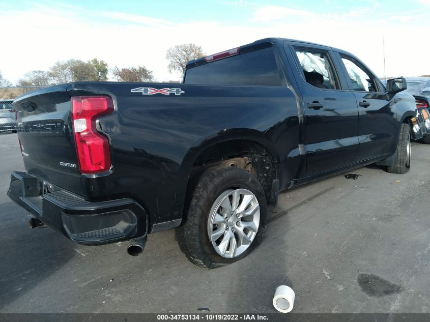 2021 CHEVROLET SILVERADO 1500 CUSTOM VIN: 1GCPYBEHXMZ151060