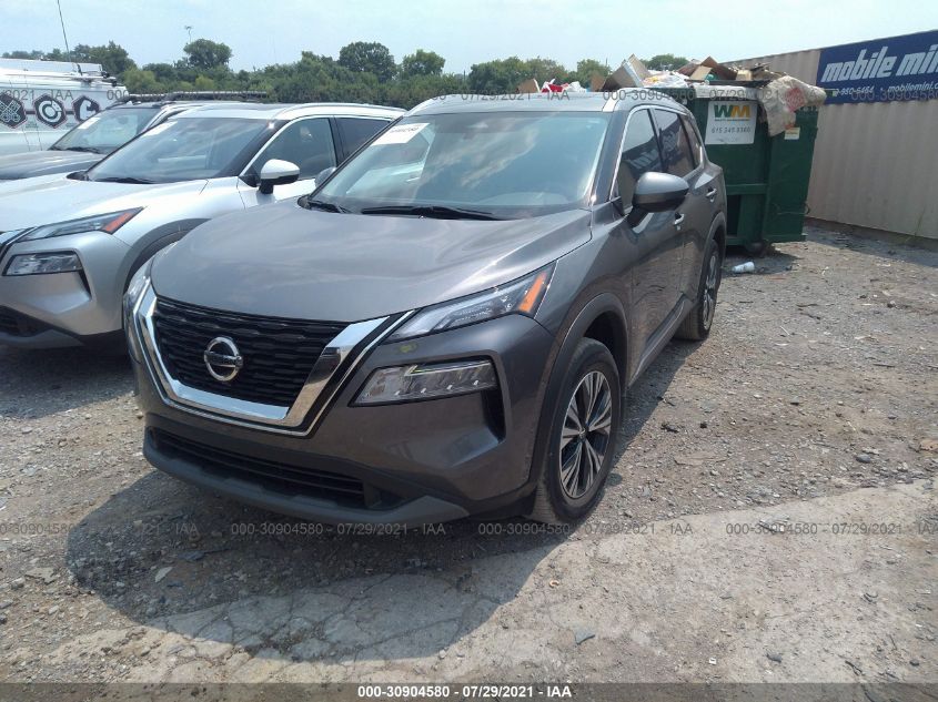 2021 NISSAN ROGUE SV VIN: 5N1AT3BB2MC057604