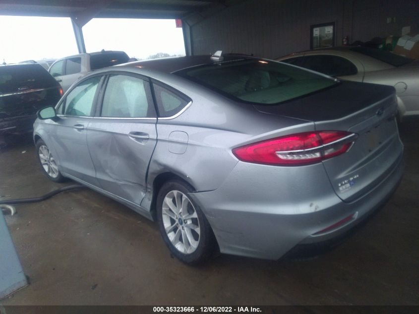 2020 FORD FUSION SE VIN: 3FA6P0H75LR216475