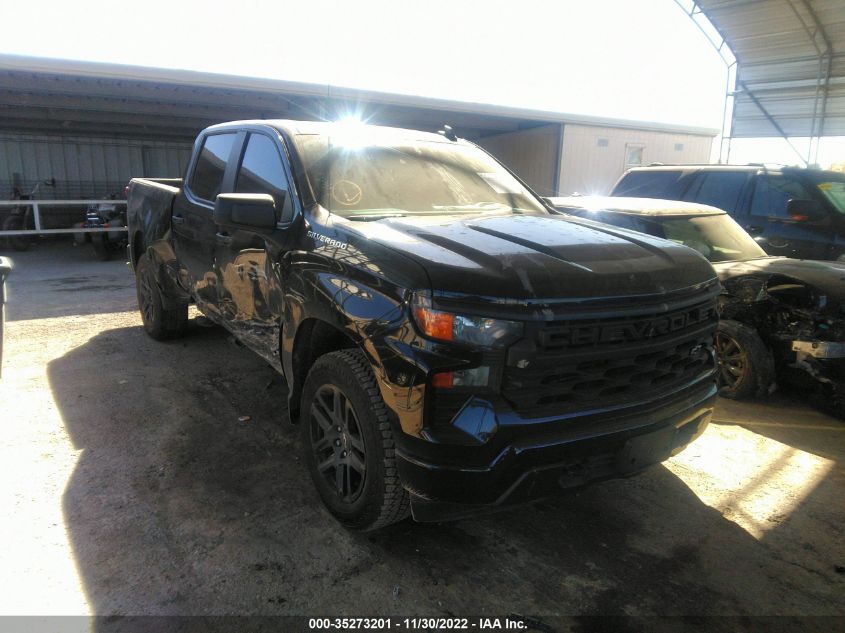 2022 CHEVROLET SILVERADO 1500 CUSTOM VIN: 3GCPABEK1NG601860