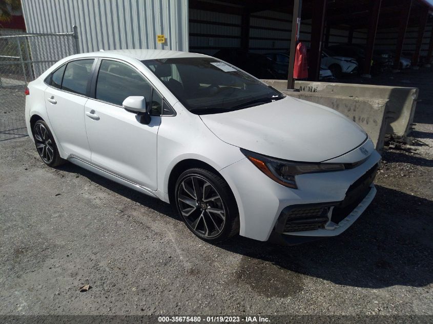 2022 TOYOTA COROLLA SE/SE NIGHTSHADE/APEX SE VIN: JTDS4MCE5N3507476