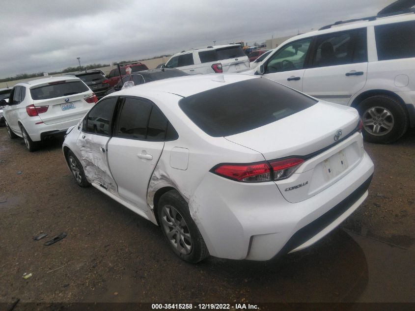 2020 TOYOTA COROLLA LE VIN: 5YFEPRAE8LP141442