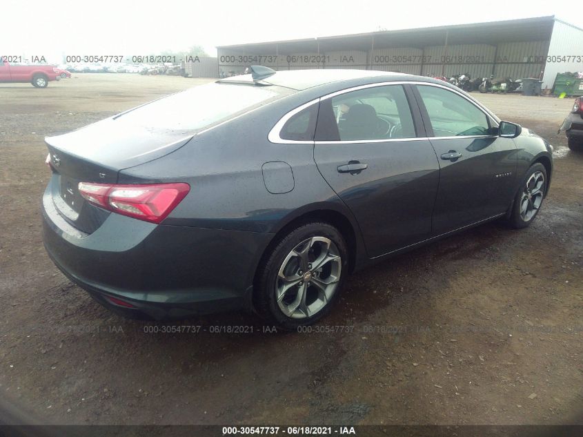 2021 CHEVROLET MALIBU LT VIN: 1G1ZD5ST2MF059188