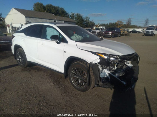 2021 LEXUS RX RX 350 F SPORT APPEARANCE VIN: 2T2SZMDA6MC264839