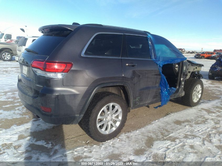 2021 JEEP GRAND CHEROKEE LAREDO E VIN: 1C4RJFAG8MC653294