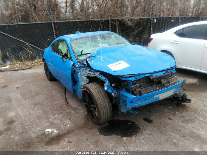 2022 TOYOTA GR86 PREMIUM VIN: JF1ZNBE1XN9755316