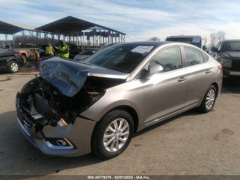 2022 HYUNDAI ACCENT SEL VIN: 3KPC24A67NE190265