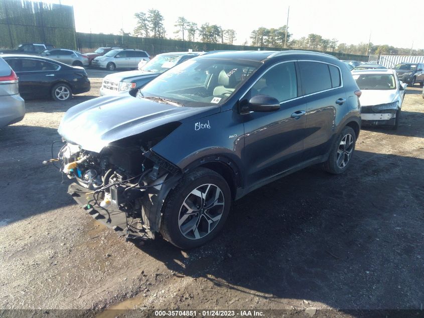 2021 KIA SPORTAGE EX VIN: KNDPNCACXM7858745