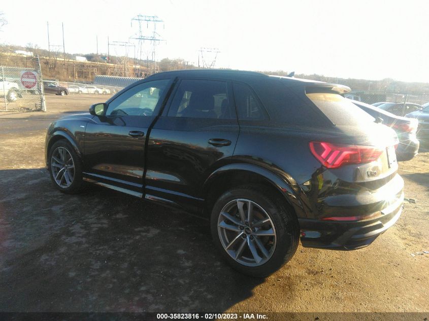2022 AUDI Q3 S LINE PREMIUM PLUS VIN: WA1EECF34N1130918