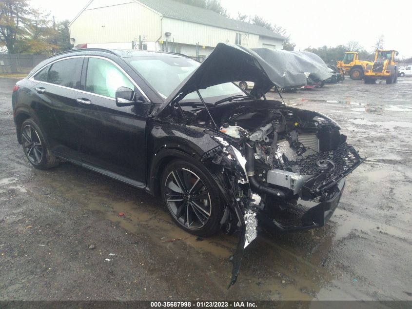 2022 INFINITI QX55 LUXE VIN: 3PCAJ5J36NF111491