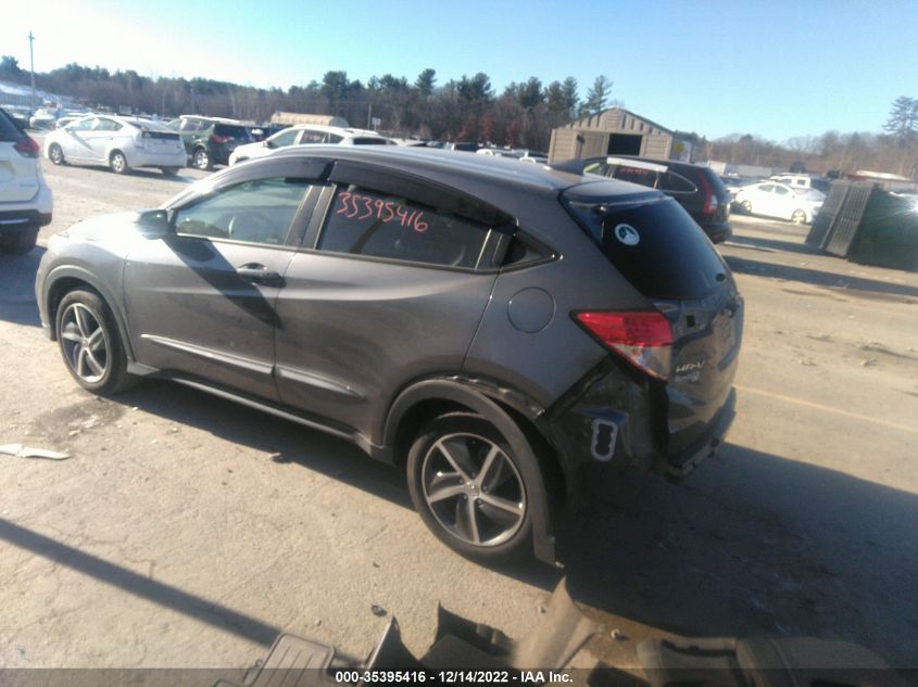 2021 HONDA HR-V EX-L VIN: 3CZRU6H74MM705591