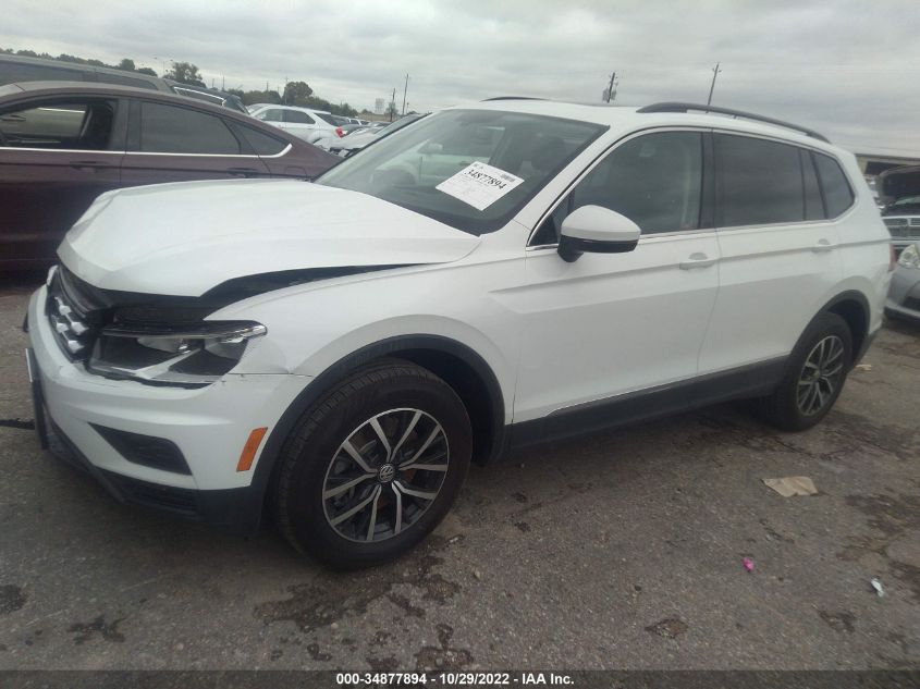 2020 VOLKSWAGEN TIGUAN SE/SEL/SE R-LINE BLACK VIN: 3VV3B7AX8LM150159