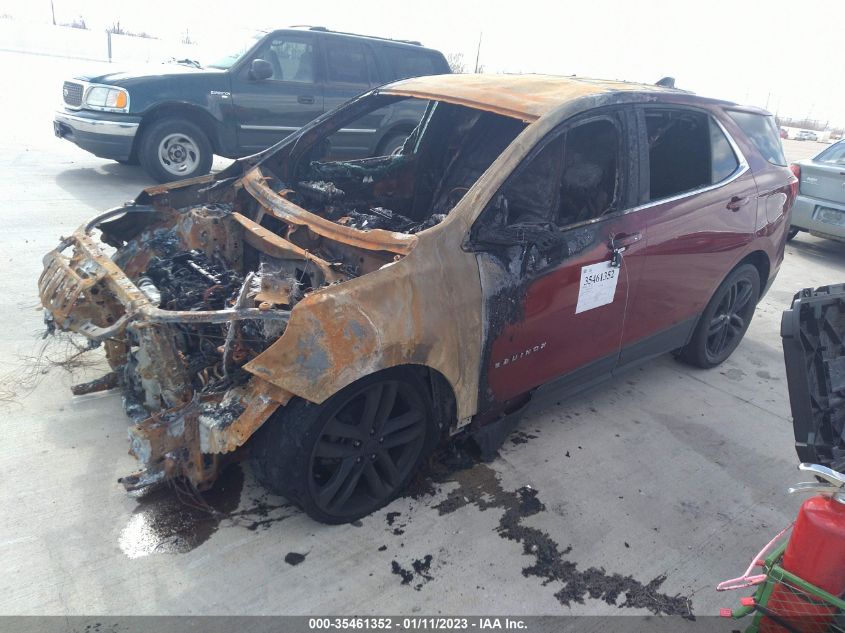 2021 CHEVROLET EQUINOX LT VIN: 2GNAXKEV9M6147387