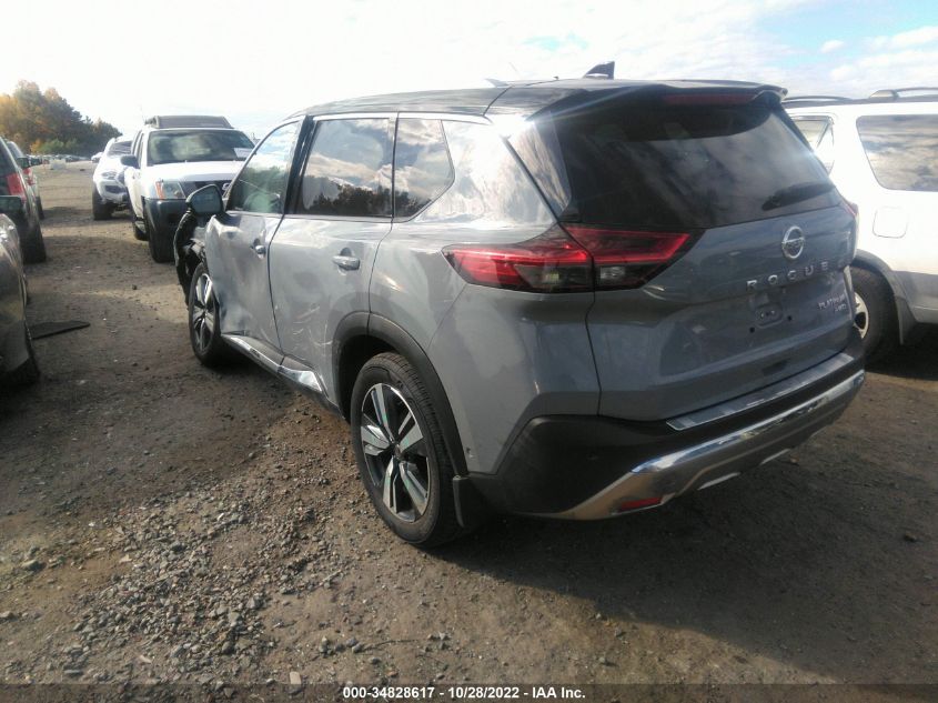 2021 NISSAN ROGUE PLATINUM VIN: JN8AT3DD9MW302789