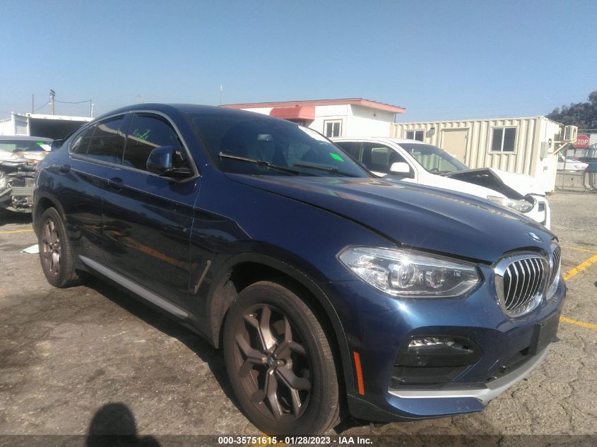 2021 BMW X4 XDRIVE30I VIN: 5UX2V1C03M9G84234