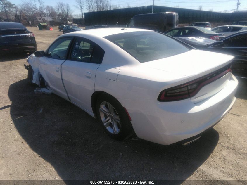 2022 DODGE CHARGER SXT VIN: 2C3CDXBG9NH105941