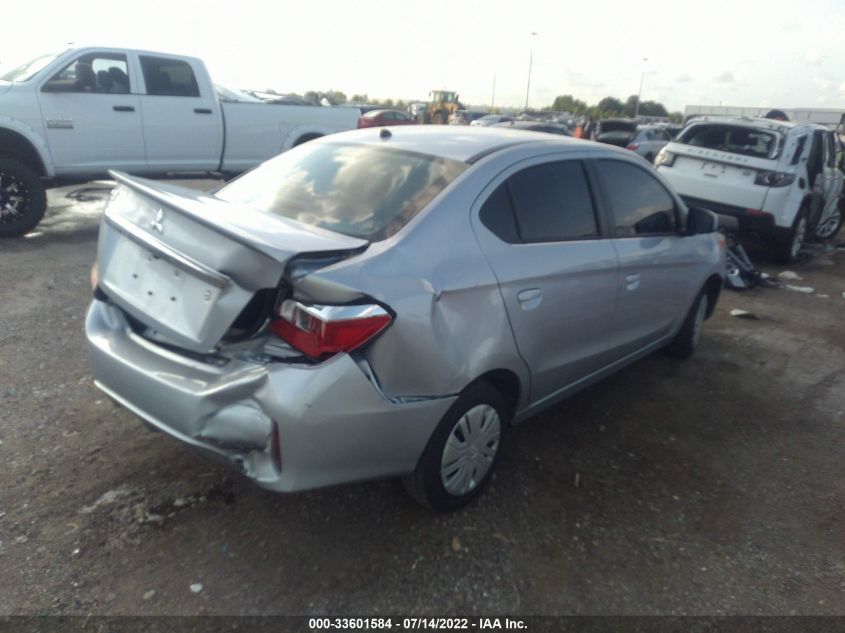 2022 MITSUBISHI MIRAGE G4 ES/LE/BLACK EDITION VIN: ML32FUFJ7NHF02744