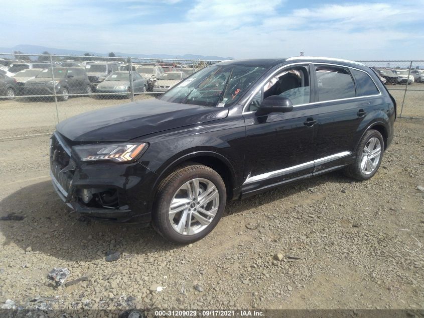 2021 AUDI Q7 PREMIUM PLUS VIN: WA1LJAF71MD030590