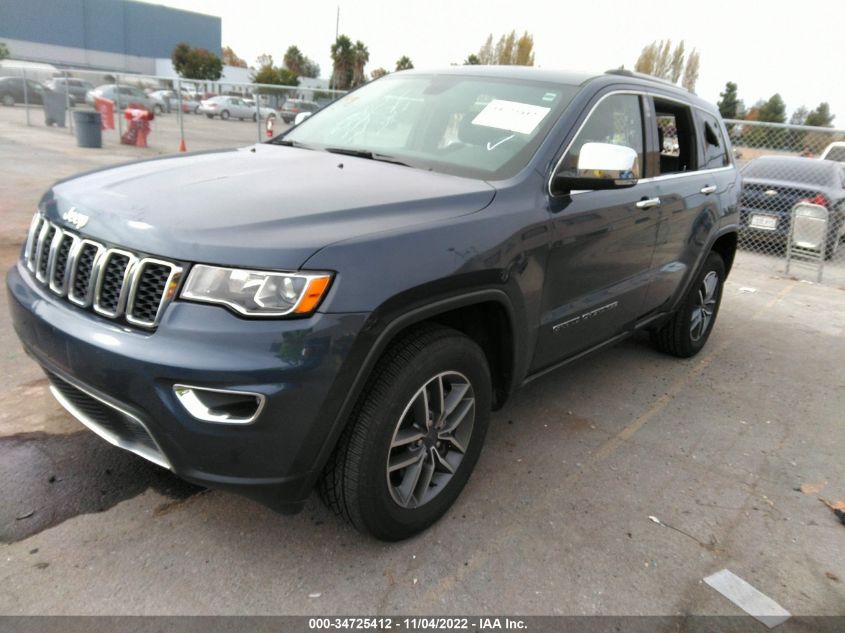 2021 JEEP GRAND CHEROKEE LIMITED VIN: 1C4RJFBG1MC628039