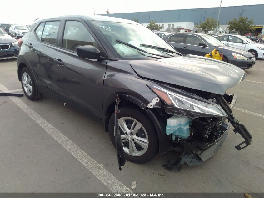 2022 NISSAN KICKS S VIN: 3N1CP5BV6NL528072