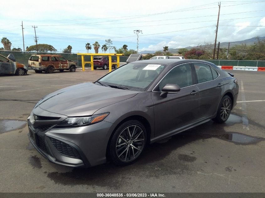2022 TOYOTA CAMRY SE VIN: 4T1G11AK3NU680568