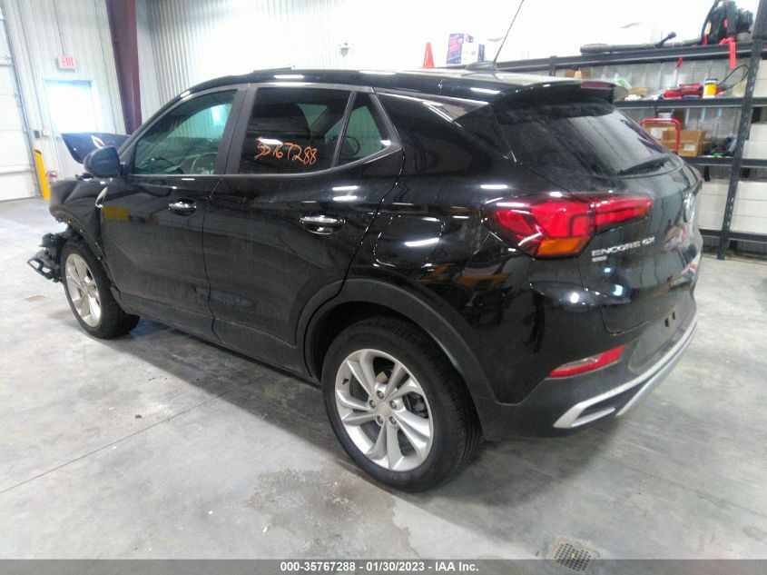 2022 BUICK ENCORE GX PREFERRED VIN: KL4MMCSL6NB084216