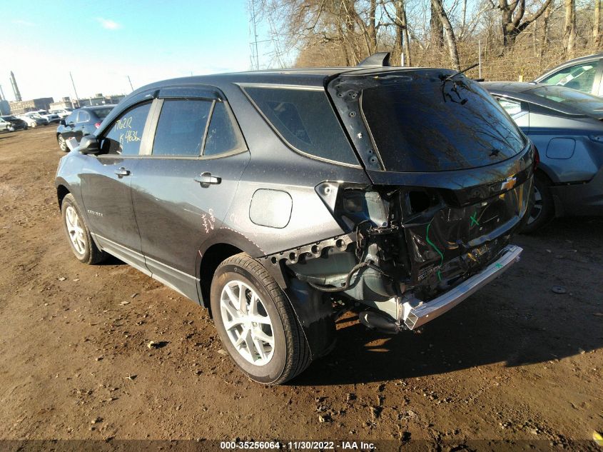 2022 CHEVROLET EQUINOX LS VIN: 3GNAXHEV1NS176212