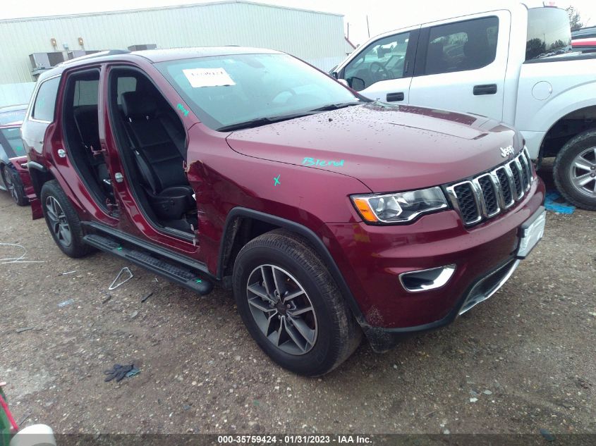 2021 JEEP GRAND CHEROKEE LIMITED VIN: 1C4RJFBG7MC717114