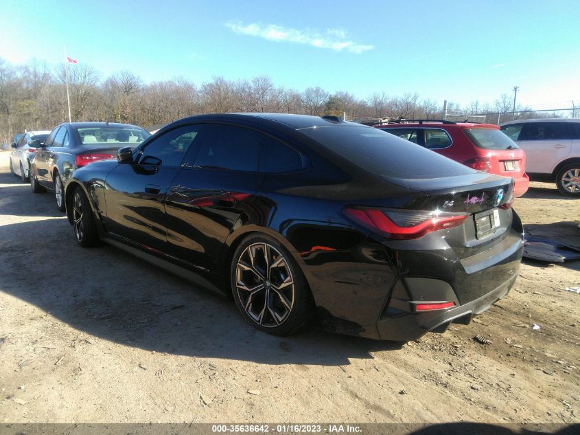 2022 BMW I4 EDRIVE40 VIN: WBY73AW08NFN02941