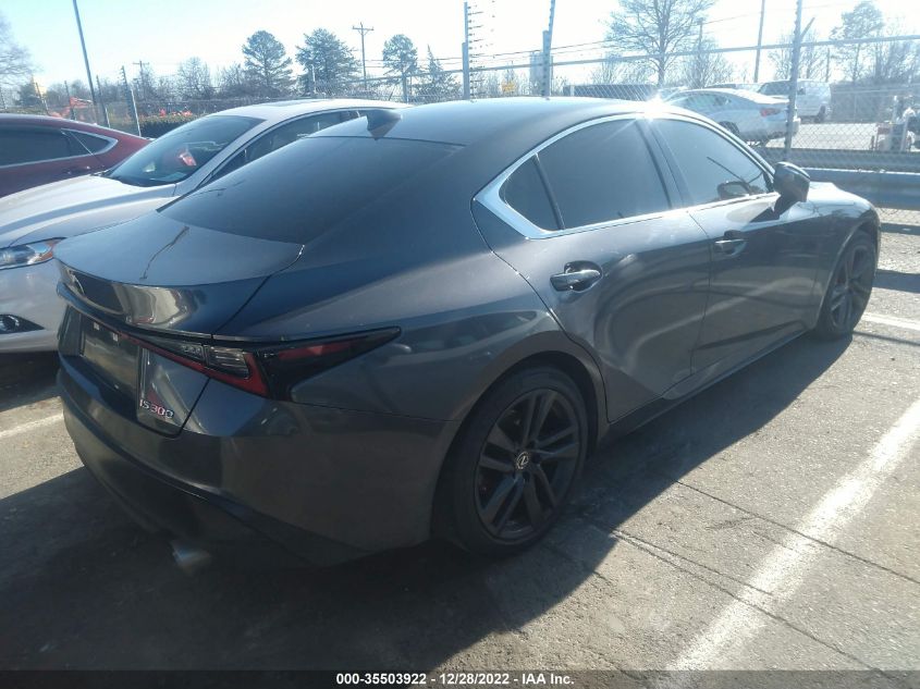 2021 LEXUS IS IS 300 VIN: JTHAA1D29M5109650