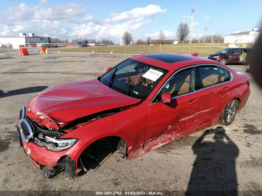 2021 BMW 3 SERIES 330I XDRIVE VIN: 3MW5R7J09M8B78467