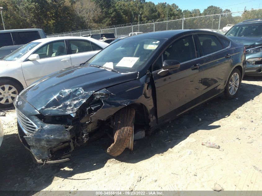 2020 FORD FUSION SE VIN: 3FA6P0HD1LR232355