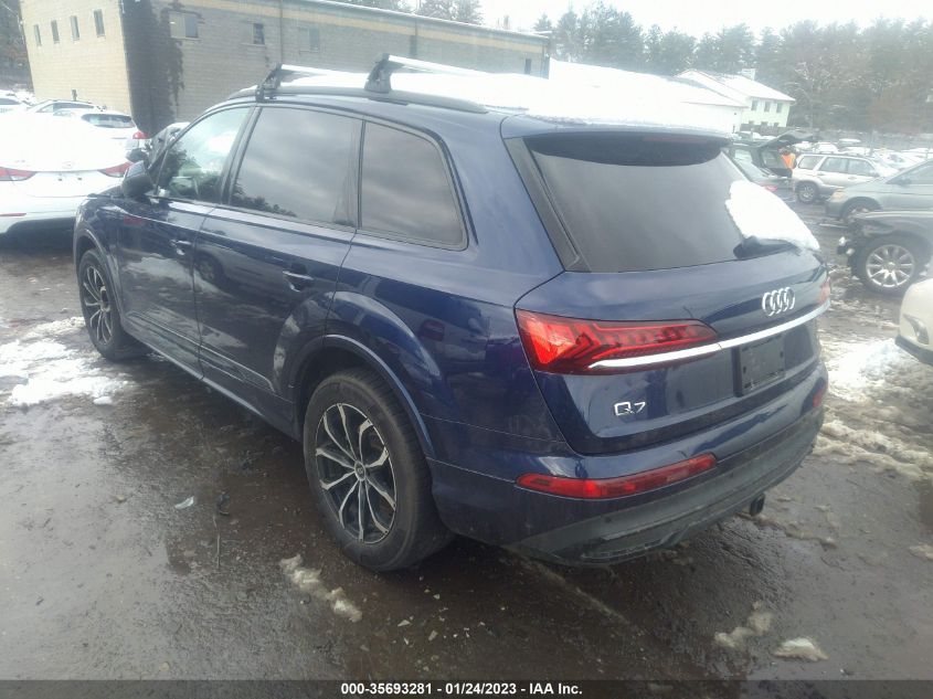 2021 AUDI Q7 PREMIUM PLUS VIN: WA1LXAF78MD020265