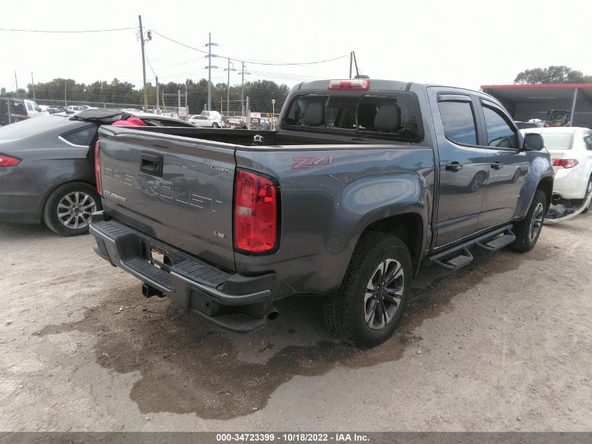 2022 CHEVROLET COLORADO 4WD Z71 VIN: 1GCGTDEN4N1165018