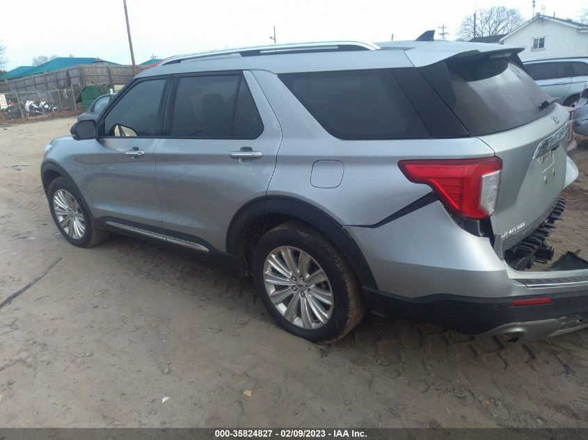 2022 FORD EXPLORER LIMITED VIN: 1FMSK7FH4NGB34044