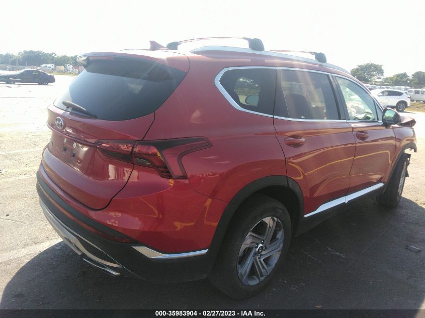 2022 HYUNDAI SANTA FE SEL VIN: 5NMS24AJ9NH373613