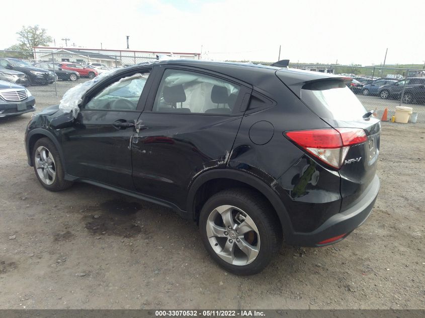 2021 HONDA HR-V LX VIN: 3CZRU6H39MM752693