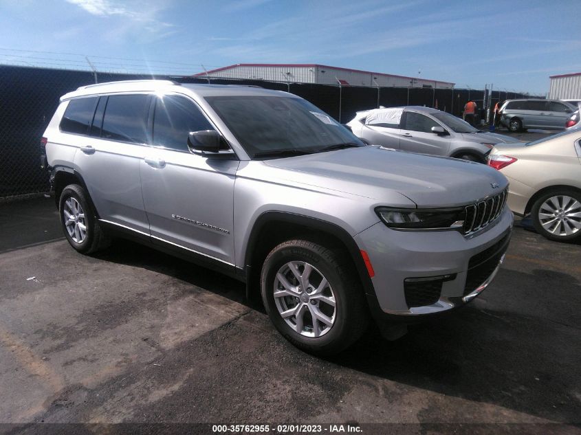 2021 JEEP GRAND CHEROKEE L LIMITED VIN: 1C4RJKBG4M8108915