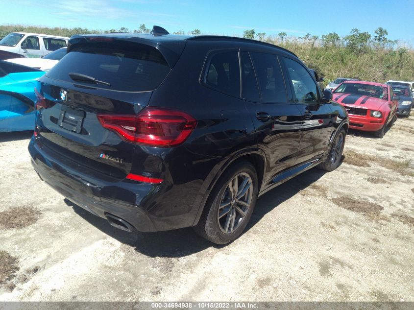 2021 BMW X3 M40I VIN: 5UXTY9C06M9E63365