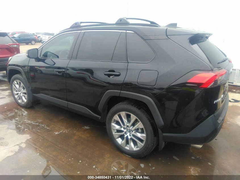 2021 TOYOTA RAV4 XLE PREMIUM VIN: 2T3C1RFV8MC104398