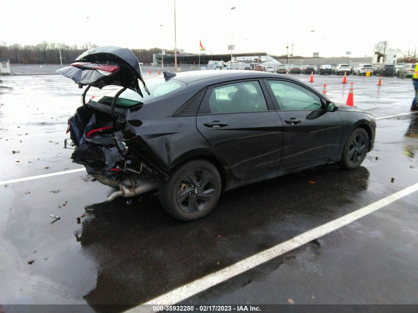 2022 HYUNDAI ELANTRA SEL VIN: 5NPLM4AG1NH073571