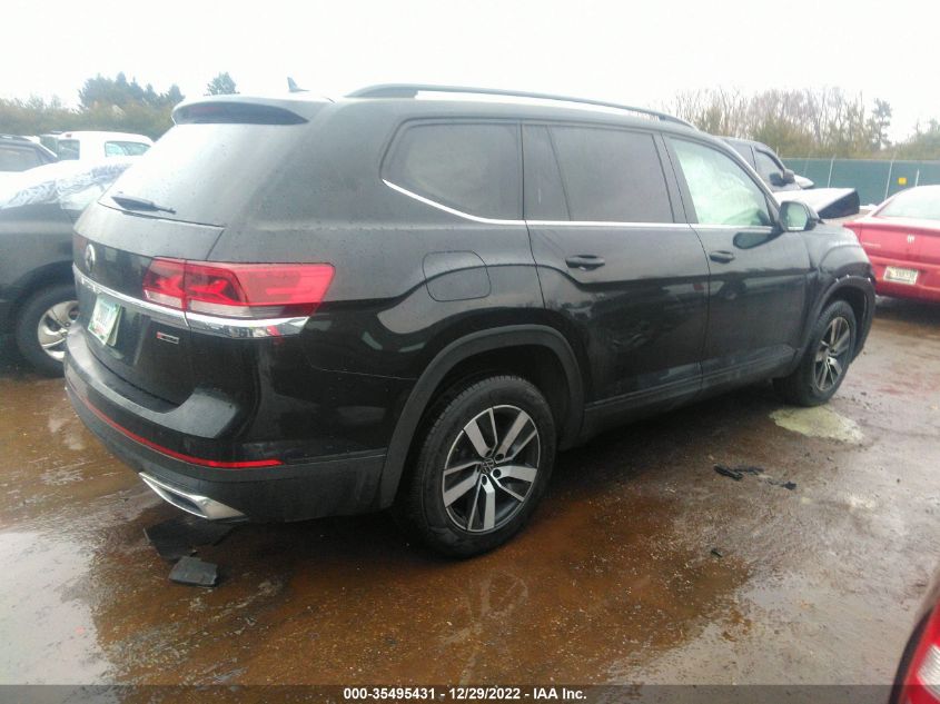 2021 VOLKSWAGEN ATLAS 2.0T SE VIN: 1V2LP2CAXMC509413