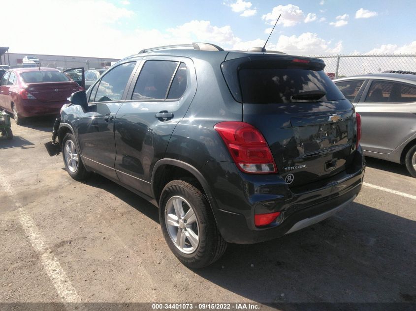 2022 CHEVROLET TRAX LT VIN: KL7CJPSM2NB511592