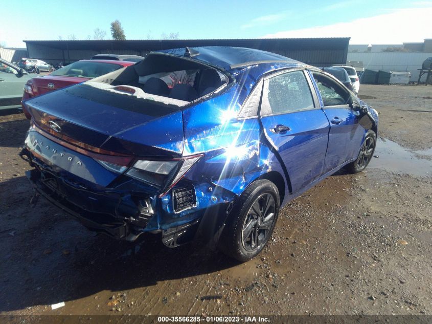 2022 HYUNDAI ELANTRA SEL VIN: KMHLS4AG5NU240456